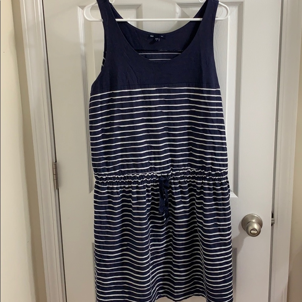 Gap Drawstring Tank Dress